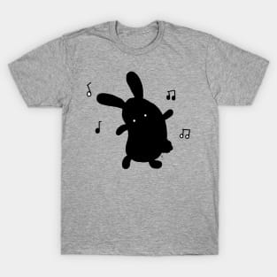 Cute Bunny Rabbit Dnace T-Shirt